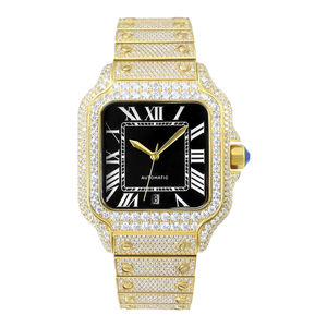 New Stylish Hip Hop Iced Out VVS Moissanite <b>Watch</b> Automatic Passes Diamond Tester Jewelry <b>Watch</b> - Product Image 2