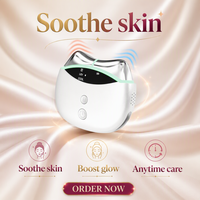 Appareil de massage facial électrique rechargeable Guasha, outil de compression chaude et froide, massage par vibration haute fréquence, utilisation à domicile