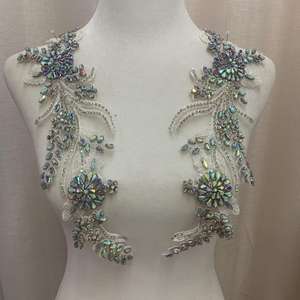 מותג חדש בעבודת יד ספיקה rhinestone בגד פרימיום אבזרים - Product Image 4