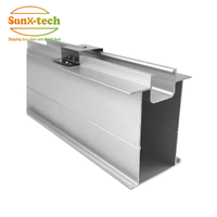 Vente en gros d'usine SunX-Tech Panneaux solaires Plaque de mise à la terre SUS304 Clips de mise à la terre Clips de mise à la terre Kits de rondelles de mise à la terre pour panneaux solaires