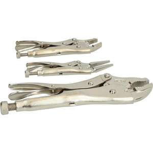 BRILLIANT TOOLS - BT065003 Locking <b>pliers</b>/grip <b>pliers</b> <b>set</b> (3 pcs.) - EAN 4042146778142 <b>PLIERS</b> AND CUTTERS ADJUSTABLE <b>PLIERS</b> - Product Image 3