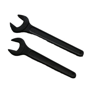 Heavy Duty Single End Open End Wrench 1 1/4 In Metric Hex Industrial Grade Tool Steel Blackened Surface - Product Image 4