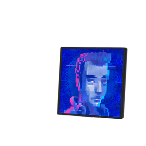 Panel de visualización Led con conexión Bluetooth de 64x64 píxeles, Decoración de mesa montada en la pared, pantalla Led RGB, matriz de puntos Led para Decoración - Product Image 1