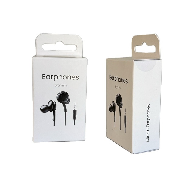 New Arrival Wired Headphone 3.5mm In-ear Earbuds Microphone Headset Handsfree Earphone for Samsung Galaxy S10 S8 Note 10