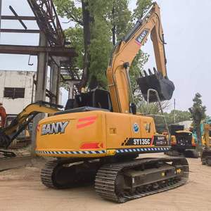 Excavadora de Segunda Mano Sany SY135 SY135C SY135 PRO de Alta Calidad, 13.5 Toneladas, Excavadora Sany Usada SY135C Pro a Precio Económico para Construcción - Product Image 2
