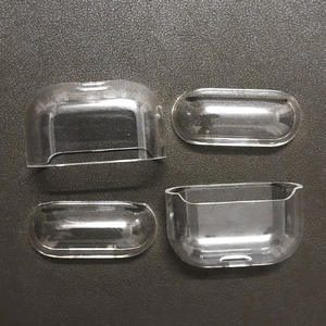 Pour Airpods 3 4 étui transparent étui vierge PC dur pour Airpods 3e génération 2021 sans trou de crochet - Product Image 6