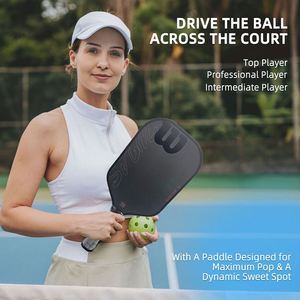Pala de Pickleball de Fibra de Carbono Cruda de Alto Rendimiento, Superficie Rugosa, Mango Largo, <span class=keywords><strong>Wilson</strong></span> Blaze Tour 16 - Product Image 6