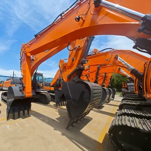 รถขุดตีนตะขาบเดเวลอน DX200 ขนาด <span class=keywords><strong>20</strong></span> ตัน เครื่องยนต์ 102 กิโลวัตต์ สำหรับงานก่อสร้างทั่วไปและงานดิน - Product Image 5