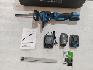 21V Telescopic Aluminum <strong>Pole</strong> Chainsaw Cordless Electric Motor 12 Inch <strong>Pruning</strong> <strong>Saw</strong> with Extendable Rod for Tree Trimming - Product Image 3