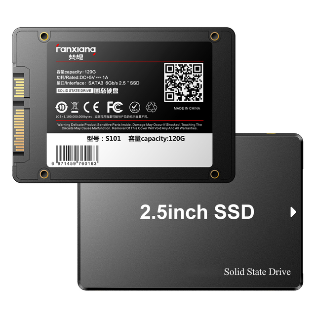 Customized120 128 240 250 256 512 960 GB 1TB 2TB 4TB 256GB Sata III 2.5 Interno SSD Solid State Disk Hard Drives for Laptop