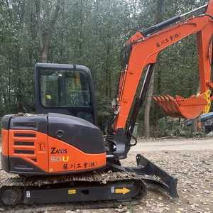 Excavadora Usada Barata con Pocas Horas de Trabajo, Hitachi ZX50U de 5 Toneladas, Excavadora de Segunda Mano, Mini Excavadora Usada con Motor Original EPA - Product Image 1