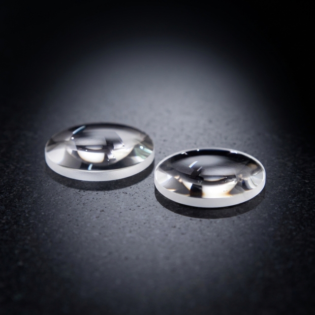 Factory Supply Custom Plano Convex Lens Spherical Focus Optical Component
