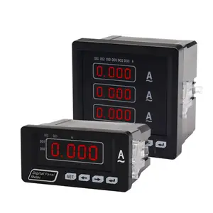 2024 best-selling ammeter DQ703I-5K1X 96 * 48 adjustable DC AC 0-5A single-phase display ammeter adjustable