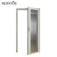 Portes de séparation Douche intérieure PVC Balcon Salle de bain Aluminium Verre Porte coulissante pd Portes coulissantes et battantes pt