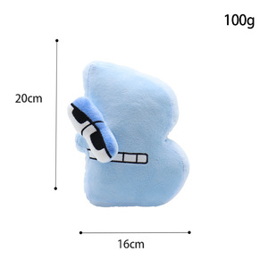 Vendita all'Ingrosso di Giocattoli di Peluche con Lettere dell'Alfabeto Inglese per Bambini, Regali, Bambole <span class=keywords><strong>Anime</strong></span> <span class=keywords><strong>Kawaii</strong></span>, 26 Lettere dell'Alfabeto in Inglese, Giocattoli Imbottiti, Giocattoli Alphabet Lore - Product Image 6