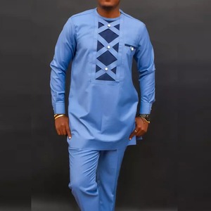 Costume pour <span class=keywords><strong>homme</strong></span> Ccy, Jalabiya pour <span class=keywords><strong>homme</strong></span>, robe africaine blanche, nouveau Dashiki populaire, <span class=keywords><strong>pantalon</strong></span> long, ensemble 2 pièces, style moderne, <span class=keywords><strong>Boubou</strong></span> <span class=keywords><strong>Homme</strong></span> - Product Image 5