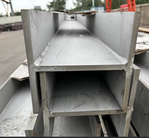 Poutre en H en acier inoxydable conforme à la norme ASTM A484 304 316L pour le support structurel et les ponts - Product Image 3