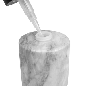 Distributeur de lotion en marbre Distributeur de <span class=keywords><strong>savon</strong></span> <span class=keywords><strong>liquide</strong></span> pour les mains rechargeable pour salle de bain Distributeur de <span class=keywords><strong>savon</strong></span> à <span class=keywords><strong>vaisselle</strong></span> de cuisine avec pompe facile à presser - Product Image 3