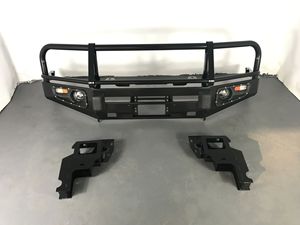 GZDL4WD pare-chocs avant en acier pare-chocs arrière pour Land Cruiser FJ LC 100/105 - Product Image 2