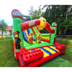 Надувная горка-слайдер для взрослых и детей: сухая, гигантская, длинная, для прыжков и лазания - Product Image 6