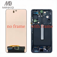 Module d'écran LCD Super AMOLED d'origine pour Samsung pour téléphone mobile Galaxy A20/M10S Écrans LCD Cadre