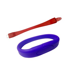 แฟลชไดรฟ์ USB รูปแบบกำไลข้อมือ 32GB 16GB 8GB 4GB ซิลิโคน แฟลชไดรฟ์ 128 64 32 16 8 GB หน่วยความจำ USB แฟลชไดรฟ์แบบส่วนตัว - Product Image 1