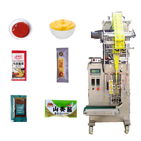 Machines d'emballage verticales entièrement automatiques pour sauce tomate, sauce salade, sauce moutarde, miel et jus, fourniture directe d'usine