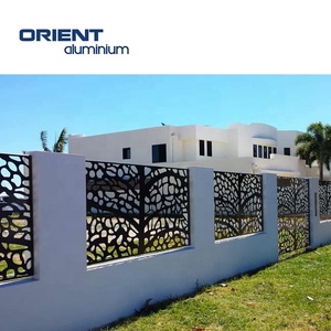 Panneau <span class=keywords><strong>de</strong></span> séparation décoratif découpé au laser panneau d'écran balustrades mains courantes panneaux <span class=keywords><strong>de</strong></span> bois décoratifs <span class=keywords><strong>de</strong></span> <span class=keywords><strong>jardin</strong></span> panneau <span class=keywords><strong>de</strong></span> clôture en métal découpé au laser - Product Image 5