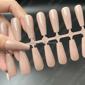 Cercueil Naturel <span class=keywords><strong>Faux</strong></span> <span class=keywords><strong>Ongles</strong></span> Artificiels Couverture Complète <span class=keywords><strong>Ongles</strong></span> Look Quotidien Capsule Gel X Couleur <span class=keywords><strong>Ongles</strong></span> Conseils <span class=keywords><strong>Prix</strong></span> de Gros - Product Image 5