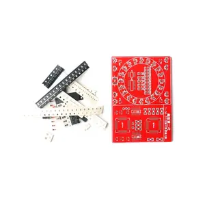 Siêu thế hệ thứ hai SMD thành phần thực hành hàn SMD SMD may mắn bàn xoay đèn nước tự làm Bộ dụng cụ điện tử