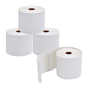 Etiqueta de código de barras amarilla Etiqueta de envío Etiqueta adhesiva A6 Etiqueta adhesiva Térmica Directa 50*25/38*25/75*50*100*100/100*75/100*150 - Product Image 6