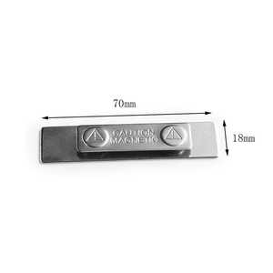 Placa de Identificación Rectangular Personalizada con Logotipo, Portátil, para Oficina - Product Image 2