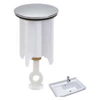 Tapón de repuesto para baño, tapón Universal para fregadero, tapón emergente de 40MM para baño, tapón de drenaje de repuesto