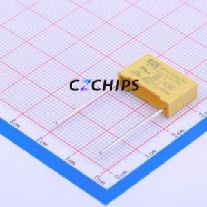 ตัวเก็บประจุแบบปลอดภัย X2Q2473KQ1B0180110050ES0 แบบ Through hole Component (THT), ระยะขา P=15 มม. 47nF 10% 305V X2 - Product Image 1