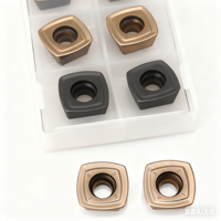 Plaquettes de fraisage SDMT120512-PH SDMT150512-PH YF6018, pièces de tournage CNC, lames de fraisage, outils de coupe en carbure, pièces d'outillage