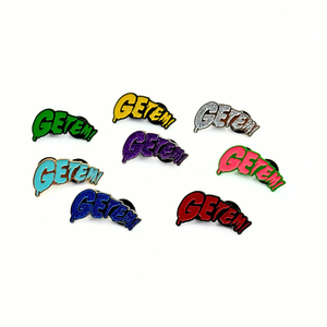Pins de esmalte religiosos con la frase 'Hola, soy un Niño <span class=keywords><strong>Dios</strong></span>', Citas de Jesús, 'Que el Espíritu Santo te acompañe', para graduación, insignia de solapa para bolso, regalo de joyería - Product Image 4