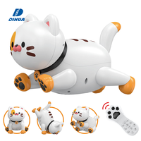 Chaton robot interactif pour enfants avec musique dansante, réponse tactile, télécommande infrarouge, jouet robot chat programmable