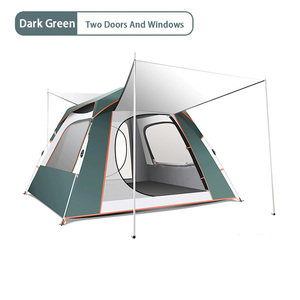 เต็นท์แคมป์ปิ้งทรงหกเหลี่ยมสำหรับ 4 คน รุ่นปี 2025 ออกแบบชั้นเดียว อัตโนมัติ สำหรับการเดินทางผจญภัยกลางแจ้ง ขายส่งจากโรงงาน - Product Image 2