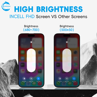Écran de téléphone intelligent STAROZON OEM Spec pour iPhone 14 Plus Pro Max 120Hz FHD à tactile rapide