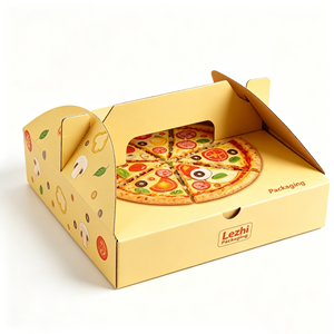 Servicio de Fabricación de Cajas de <span class=keywords><strong>Pizza</strong></span> Sostenibles al por Mayor con MOQ Bajo, de Fábrica Profesional con Certificación FSC - Product Image 2