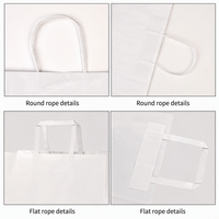 Bolsas de Papel Kraft Marrón Desechables y Reciclables, Ecológicas, para Comida para Llevar, Compras, Restaurantes, Panaderías