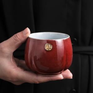 Service à thé Kung Fu en porcelaine, tasse de maître unique, tasse personnelle, cadeau, personnalisation du Logo - Product Image 2