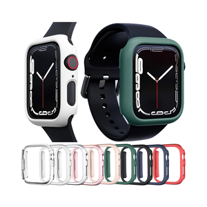 Mode étui pour <span class=keywords><strong>Apple</strong></span> <span class=keywords><strong>Watch</strong></span> 42mm 46mm dur PC cadre couverture givré antichoc léger housse de protection pour IWatch <span class=keywords><strong>Serie</strong></span> 10 - Product Image 2