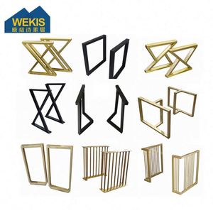 Industrial Modern Cast Iron <b>Table</b> <b>Legs</b> Metal Base for Kitchen Outdoor Home Office Living Room Bathroom Use - Product Image 3