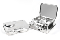 Aohea 304 acier inoxydable bento boîte à lunch pour enfants isotherme thermo-alimentaire boîte à lunch étanche enfants école bento conteneur
