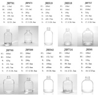 Bouteilles de diffuseur à roseaux en verre vides, directement de l'usine, 50/100/150/200 ml, rechargeables, pour huiles aromatiques, usage domestique