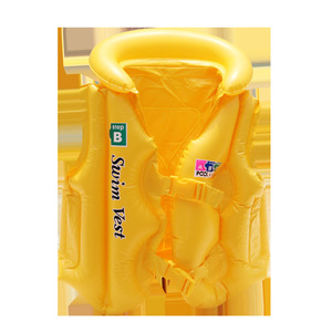 Gilet de natation gonflable ABC pour enfants, épais, sûr, sans odeur, pour les sports nautiques - Product Image 1