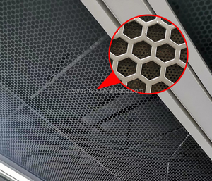 Đục lỗ kim loại thép không gỉ lưới lưới tản nhiệt loa kim loại đục lỗ nhà máy tùy biến trực tiếp - Product Image 2