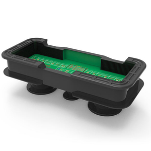 YH Standard Quality High-end Deluxe Professional Quality Black <strong>Craps</strong> <strong>Table</strong> For Entertainment - Product Image 2