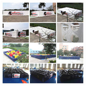 Casa Embrujada Silenciosa Llena <span class=keywords><strong>de</strong></span> Terror, Laberinto <span class=keywords><strong>de</strong></span> Mansión en Forma <span class=keywords><strong>de</strong></span> Tienda para el Festival <span class=keywords><strong>de</strong></span> Halloween - Product Image 4